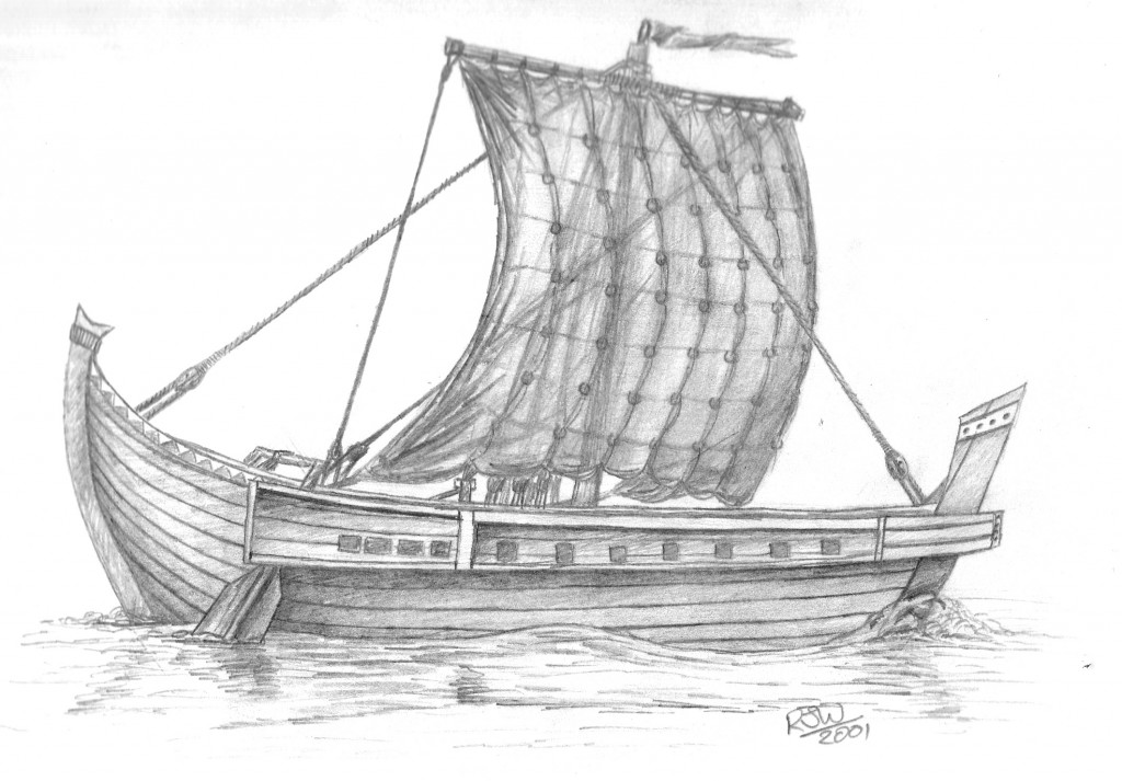 Roman Ship (c) Julian Whitewright