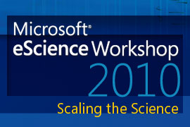 MS eScience 2010 logo