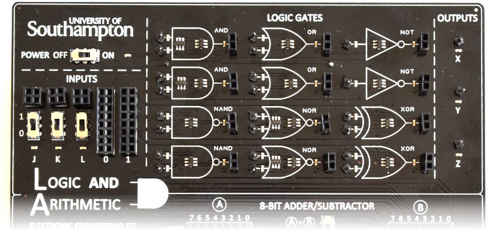 Logic Section of the Logic and Arithmetic Kit